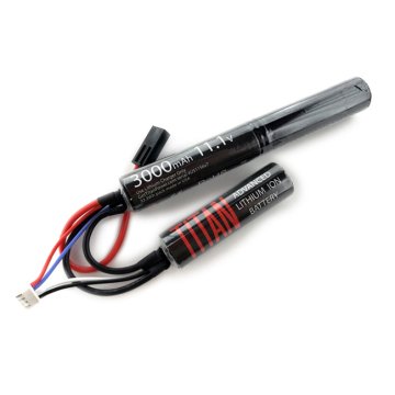 Titan 3000mAh 11.1v Nunchuck Tamiya Airsoft Li Ion Pil - 1156