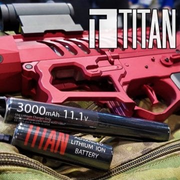Titan 3000mAh 11.1v Nunchuck Tamiya Airsoft Li Ion Pil - 1156