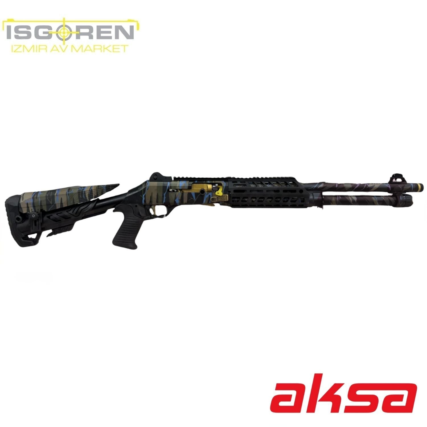 CROSSFİRE S4 EXTREME PRO 12.CAL MAVİ YARI OTOMATİK TÜFEĞİ