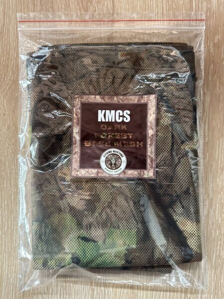 KMCS Dark Forest Base Mesh 1mx1.5m KMCS Ghillie Suits Materyali Ekipman ve Aksesuarlar İçin