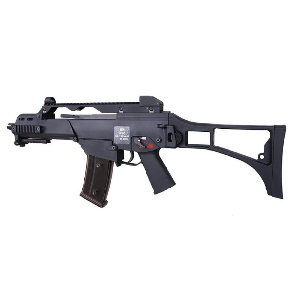 WE Tech 999-G36C GBB Gas Blowback Airsoft Tüfek - Siyah - HardCase WE-R-G001