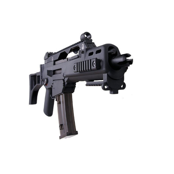 WE Tech 999-G36C GBB Gas Blowback Airsoft Tüfek - Siyah - HardCase WE-R-G001