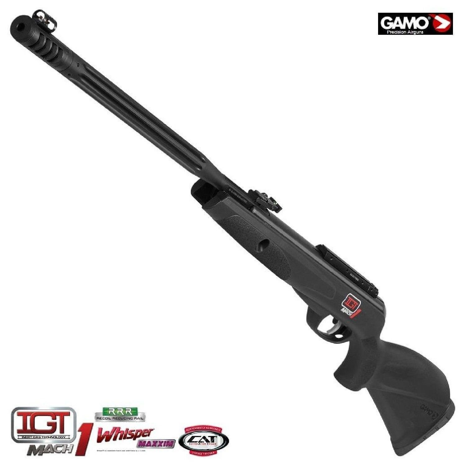 GAMO BLACK MAXXIM IGT MACH 1 AIR RIFLE  Havalı Tüfek 5.5 MM