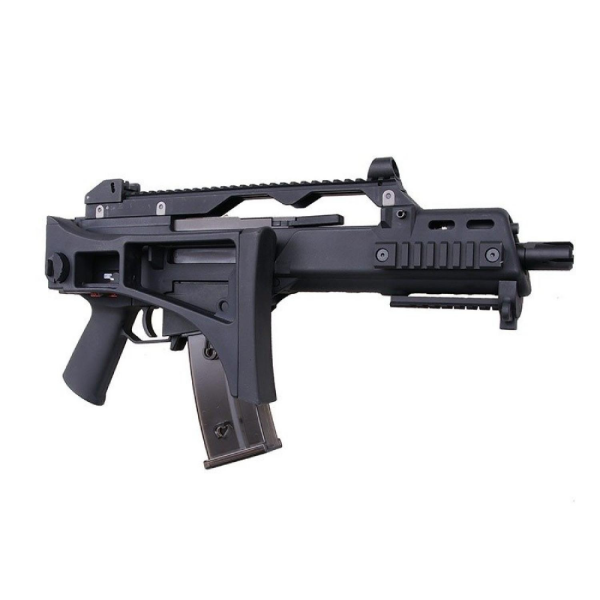 WE Tech 999-G36C GBB Gas Blowback Airsoft Tüfek - Siyah - HardCase WE-R-G001
