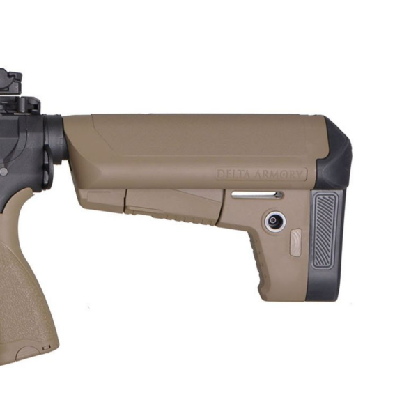 Delta Armory AR15 RIS BRAVO Half Tan AEG Airsoft Tüfek / Pil Şarj Setli