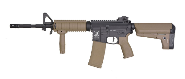 Delta Armory AR15 RIS BRAVO Half Tan AEG Airsoft Tüfek / Pil Şarj Setli