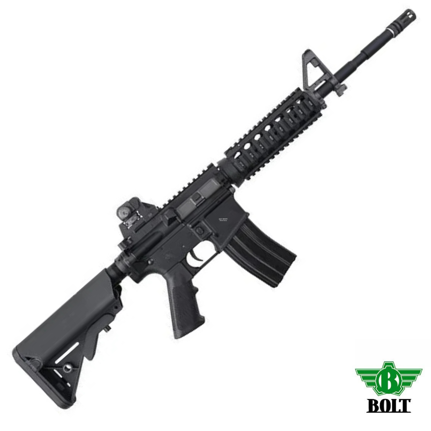 BOLT M4 SOPMOD Full Metal BRRS Tepmeli Airsoft AEG - Black)