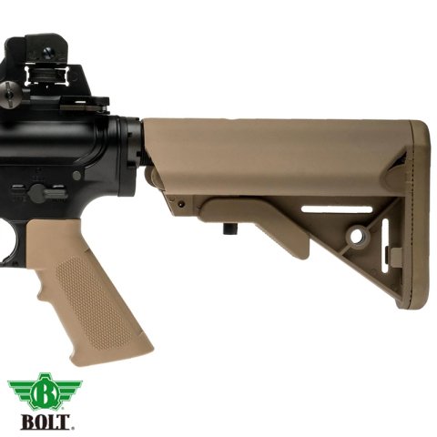 BOLT M4 SOPMOD Full Metal BRRS Tepmeli Airsoft AEG - TAN