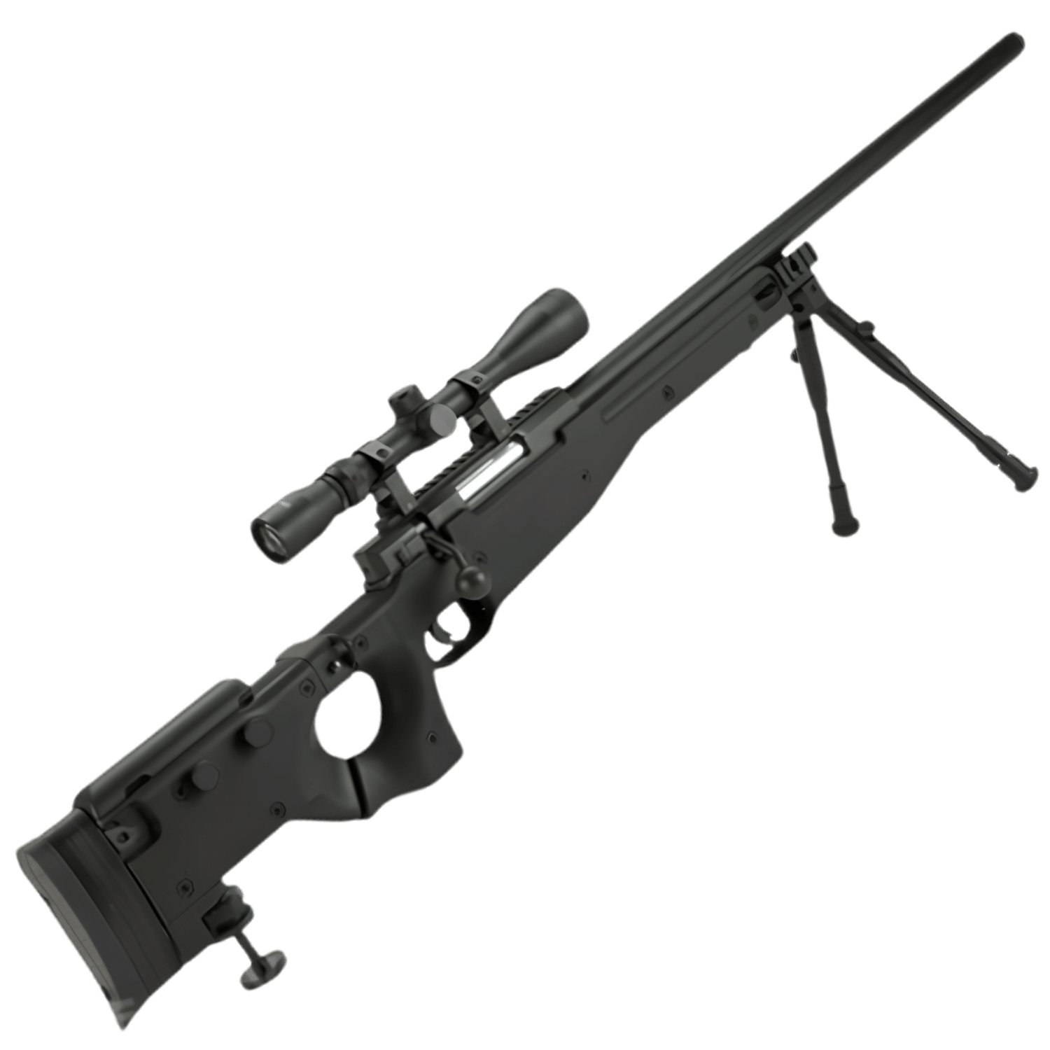 Matrix AW-338 MB08D Katlanır Dipçikli Yaylı Airsoft Keskin Nişancı Tüfeği – WELL
