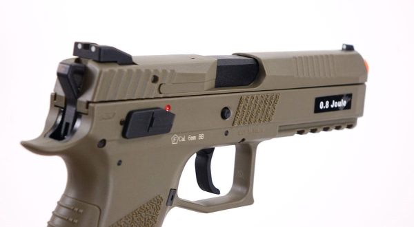 ASG CZ P-09  DUTY PELLET HAVALI TABANCA (Tan)- 18525