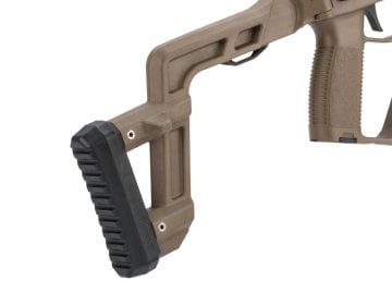 KRYTAC Kriss Vector SMG Mock Susturuculu AEG Airsoft Tüfek - TAN
