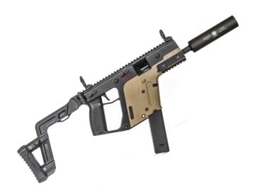 KRYTAC Kriss Vector SMG Mock Susturuculu AEG Airsoft Tüfek - Dual Tone