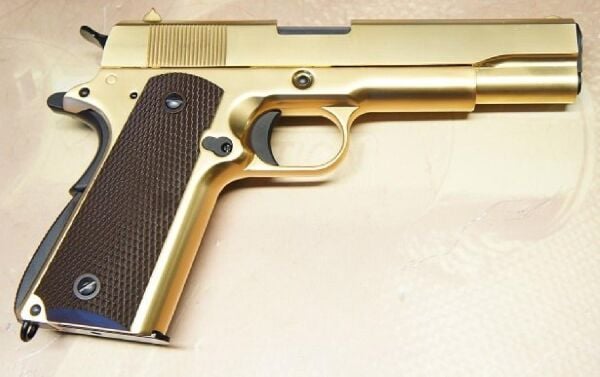 WE M1911 FULL METAL-24K Gold Plated Altın Kaplı Airsoft Tabanca (WE-E007A)