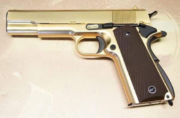 WE M1911 FULL METAL-24K Gold Plated Altın Kaplı Airsoft Tabanca (WE-E007A)