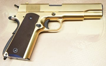 WE M1911 FULL METAL-24K Gold Plated Altın Kaplı Airsoft Tabanca
