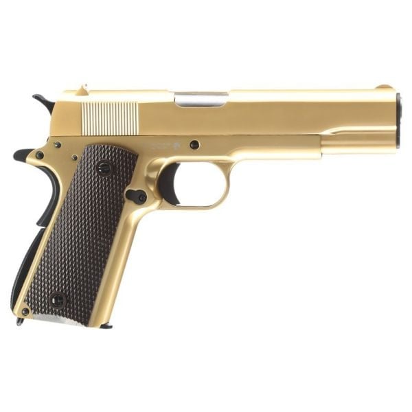 WE M1911 FULL METAL-24K Gold Plated Altın Kaplı Airsoft Tabanca
