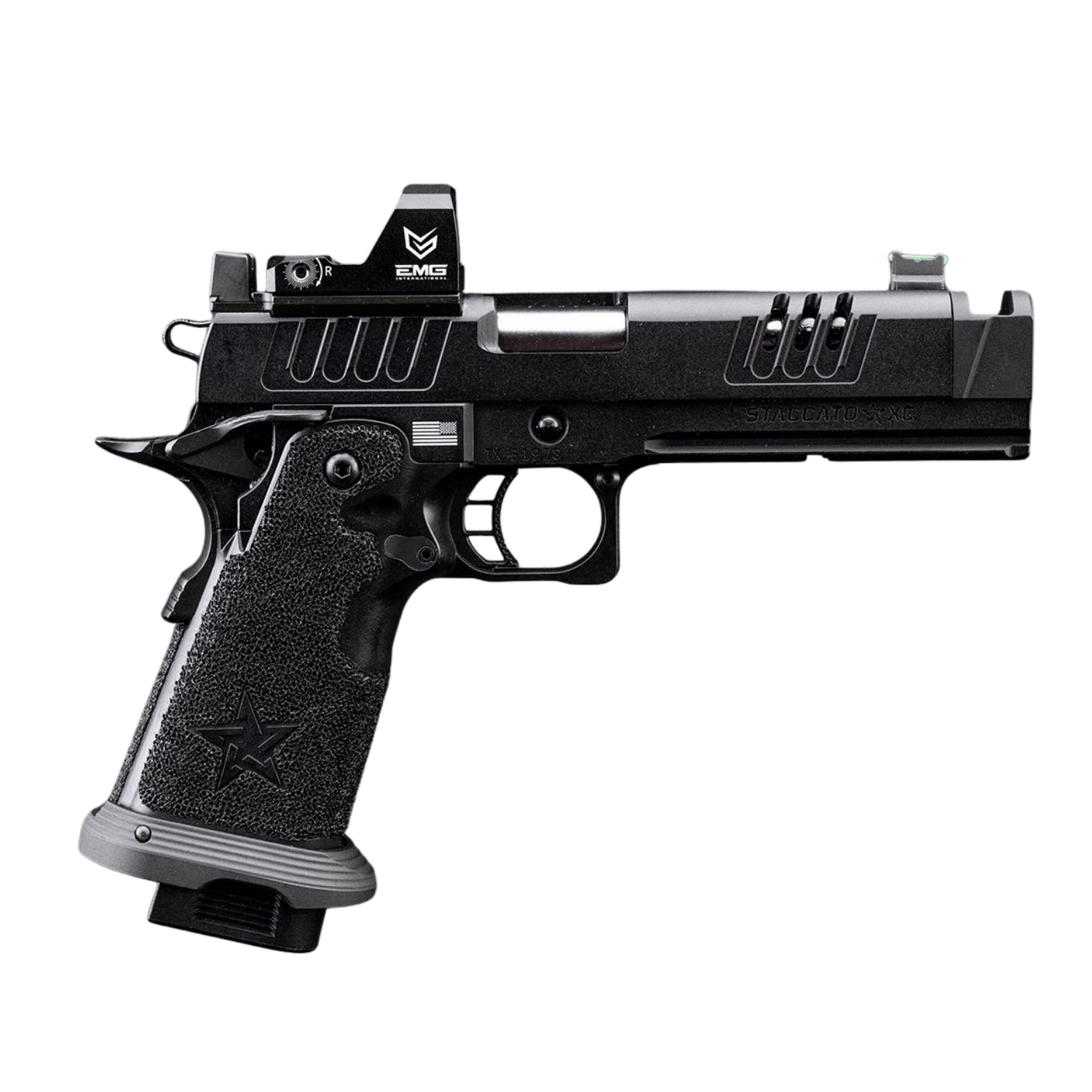 EMG STACCATO XC 2011 MUZZLE COMPENSATOR Gas Blowback T8 Airsoft Tabanca 108396