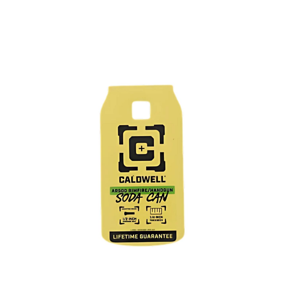 Caldwell AR500 Soda Can Target | 1/4'' Çelik Rimfire & Tabanca Hedefi