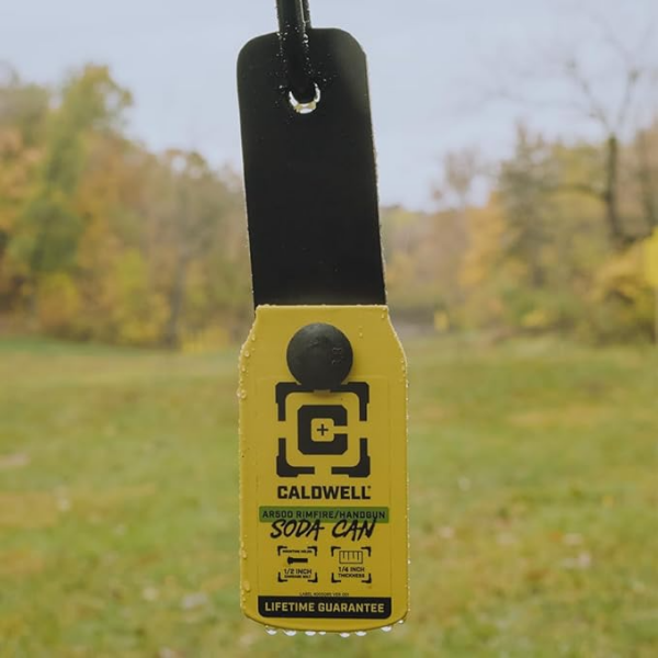 Caldwell AR500 Soda Can Target | 1/4'' Çelik Rimfire & Tabanca Hedefi