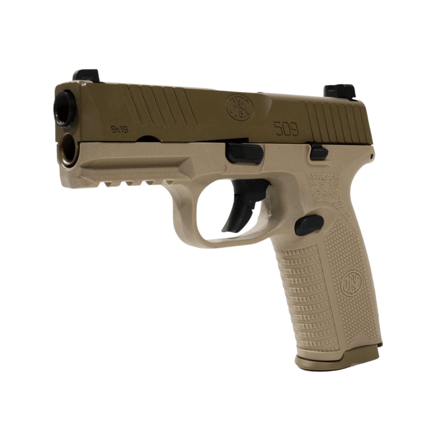 CYBERGUN FN Herstal 509 TAN Blowback CO2 HAVALI Tabanca (.177/4.5mm - 208500)