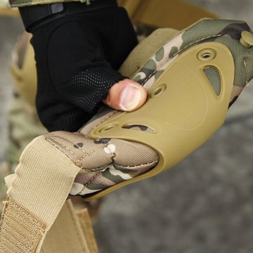 9mm Tactical X-tak PAD - Dizlik ve Dirseklik Koruma Seti Army Green