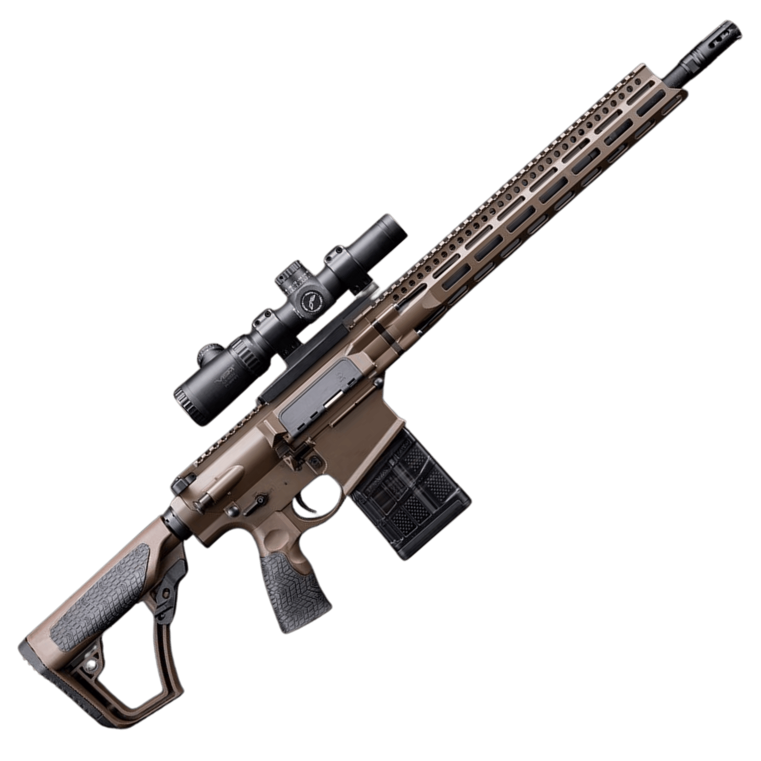 EMG x Daniel Defense DD5 Mil Spec Brown / V3 Airsoft AEG Tüfek Kestrel V2 ETU  (EMG-DD105C-15BR)