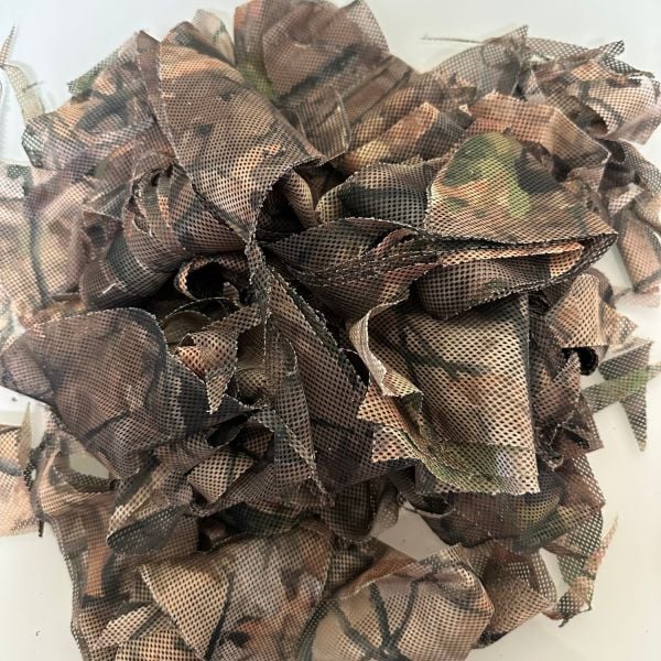 KMCS Mesh Scraps 250 gr Kamuflaj Kumaş Parçaları Ekipman ve Aksesuarlar İçin Green (Yeşil)