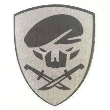 KOMANDO BASKI PATCH ARMA - GRI