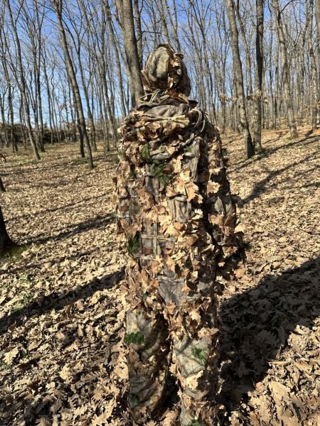 KMCS Ghillie Suit 4.1 3D Yaprak Kamuflaj Takımı Renk Seçenekli
