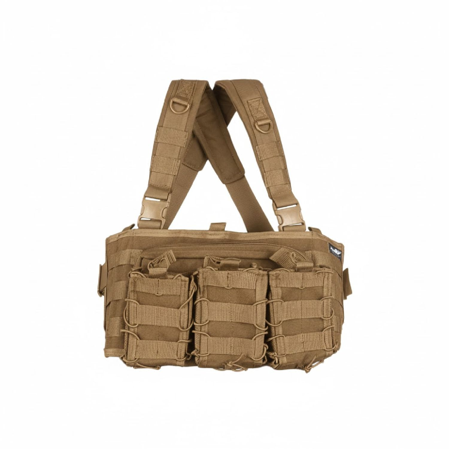 ISG Tactical Chest Rig – 3 Şarjör Cepli Çapraz Askılı Modüler ÇÖL