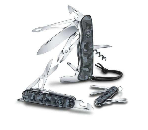 Victorinox Skipper Lacivert Kamuflaj Çakı