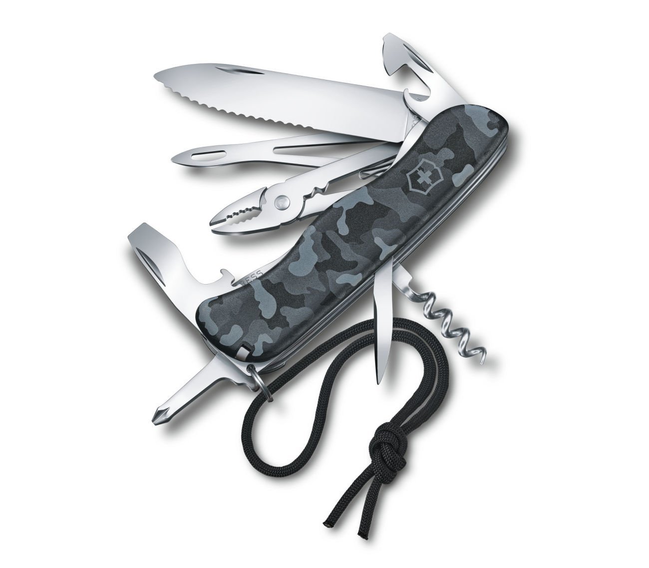 Victorinox Skipper Lacivert Kamuflaj Çakı