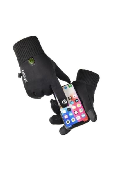 SS Uzun Parmaklı Dokunmatik Parmak Özellikli Pusula ve Termometreli Eldiven SS Uzun Parmaklı Dokunmatik Parmak Özellikli Pusula ve Termometreli Eldiven XL XL