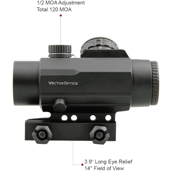 Calypos 1x30 SFP Prism Scope Taktik Tüfek Dürbünü