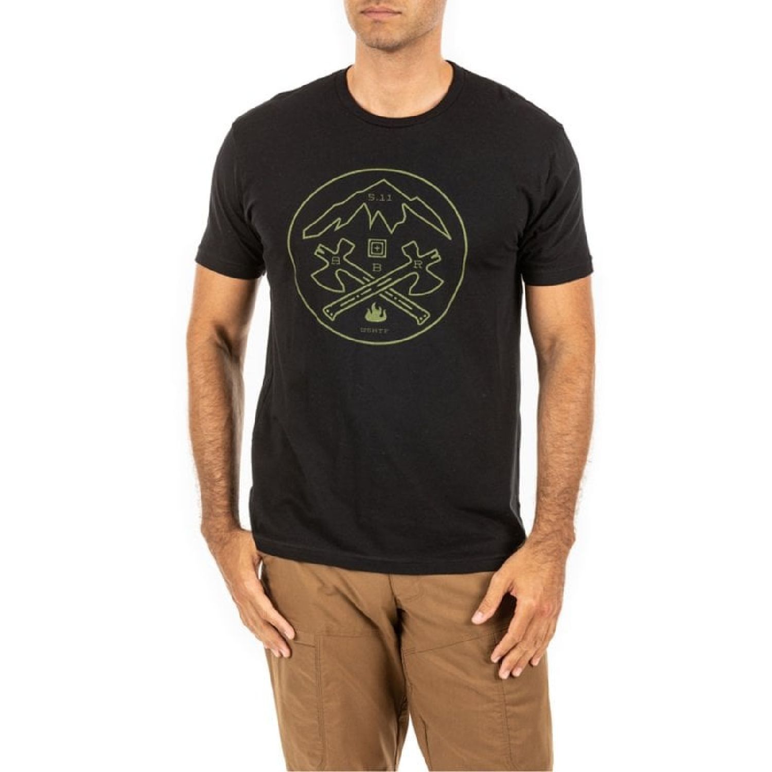 5.11 ACY CROSSED AXE MOUNTAIN T-SHIRT S