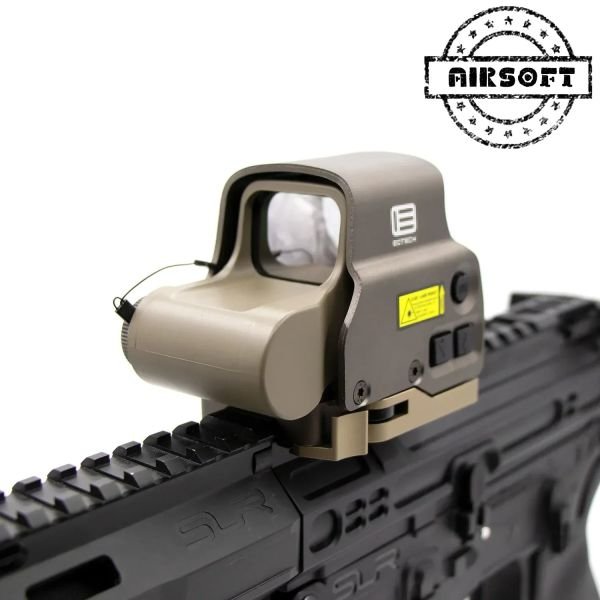 SOTAC 558 Red Green Dot Holo Sight Metal Scope 10 Levels Brightness Adjustment Holographic Sight Nişangah - Tan