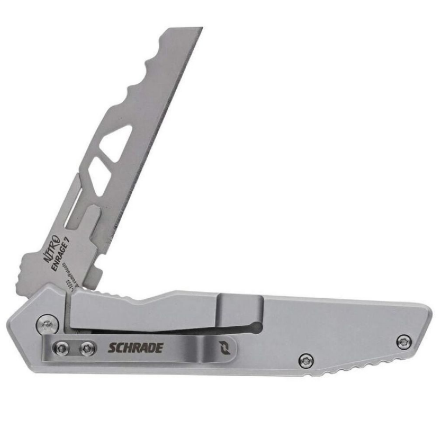 Schrade Nitro Enrage 7 – 2.5'' Değiştirilebilir Bıçaklı Katlanır Bıçak, G10 Sap, Frame Lock (1202706)