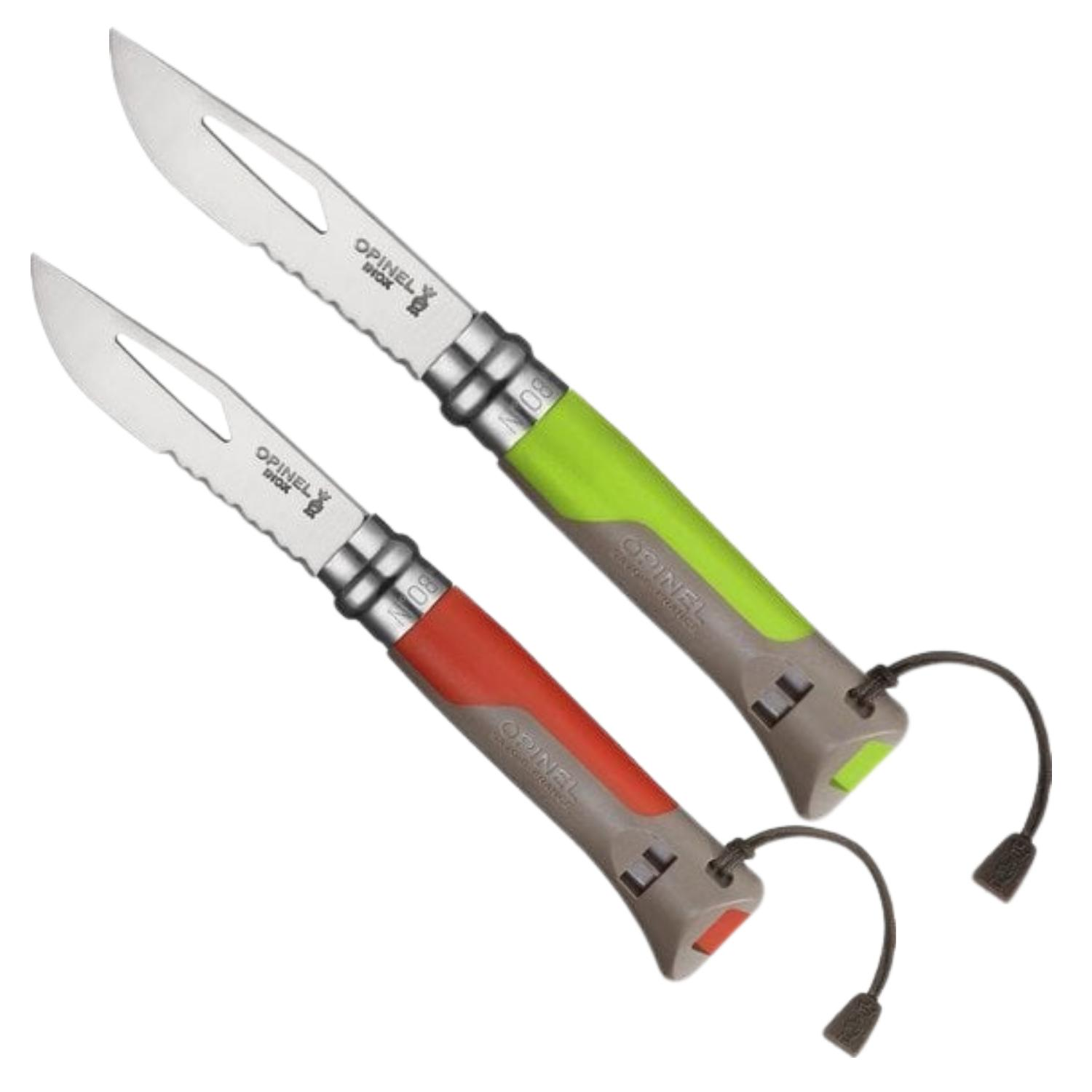 Opinel No.8 Outdoor Çakı Kahve Sandvik 12C27 Outdoor Cep Çakısı