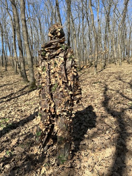 KMCS Ghillie Suit 4.1 3D Yaprak Kamuflaj Takımı Renk Seçenekli Dark Forest - 2X-Large