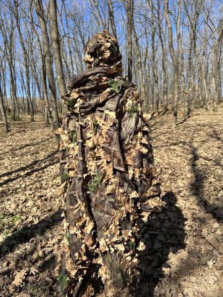 KMCS Ghillie Suit 4.1 3D Yaprak Kamuflaj Takımı Renk Seçenekli Dark Forest - 2X-Large
