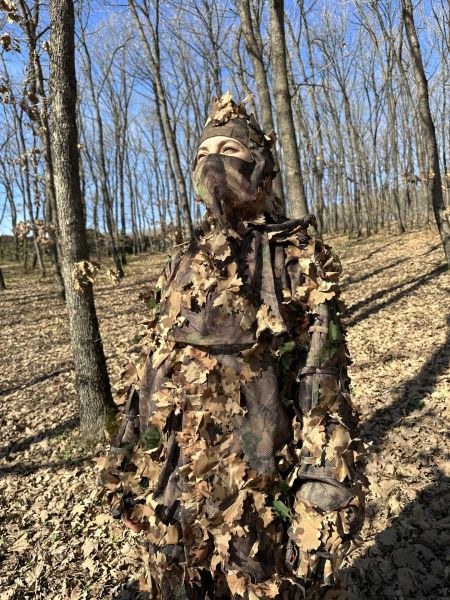 KMCS Ghillie Suit 4.1 3D Yaprak Kamuflaj Takımı Renk Seçenekli Dark Forest - 2X-Large