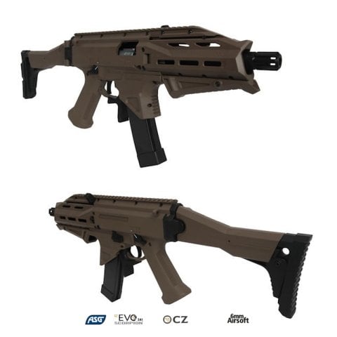 ASG CZ Scorpion EVO 3 ATEK AEG AIRSOFT TÜFEK -TAN / Dual Tone