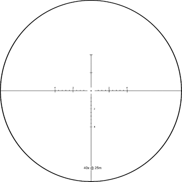 Vector Optics Sentinel-X Pro 10-40x50 SFP Tüfek Dürbünü SCOL-58