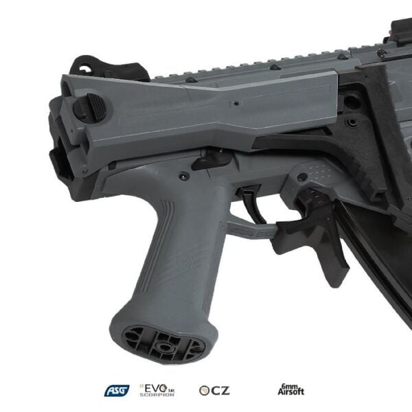 ASG CZ Scorpion EVO 3 ATEK Gri Dual Tone AEG Airsoft Tüfek