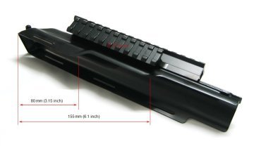 AK47 AK74 üst kapağa monte 3'lü ray sistemi