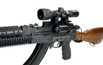 AK47 AK74 üst kapağa monte 3'lü ray sistemi