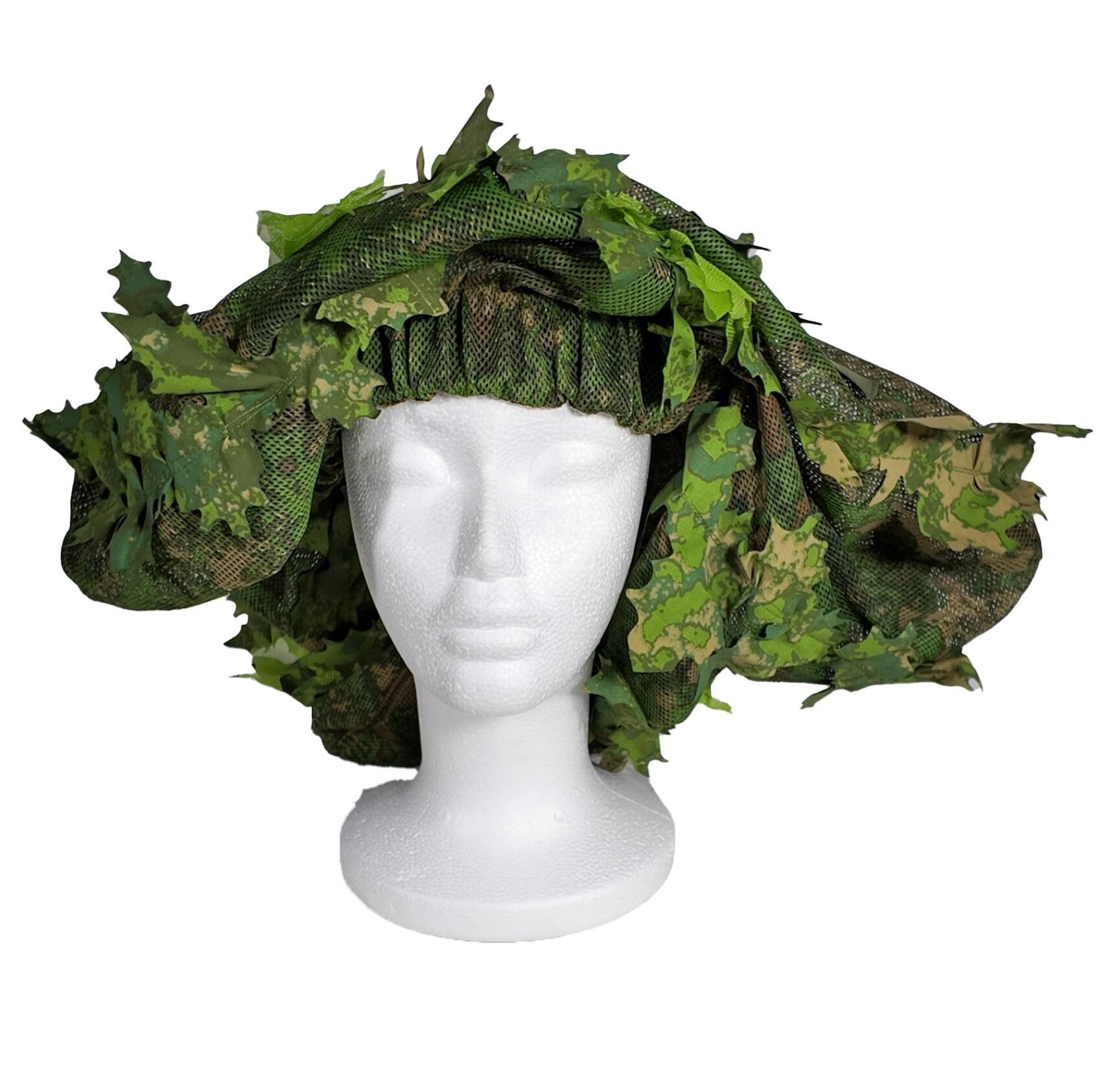 KMCS Mitznefet – Chef’s Hat, Floppy Hats Kamuflaj Yaprak Şeritli Gizlenme Beresi Green (Yeşil)
