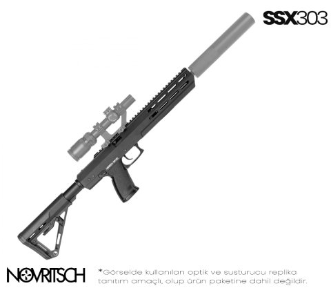 SSX303 Sessiz Gazlı Airsoft Tüfek