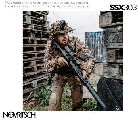 SSX303 Sessiz Gazlı Airsoft Tüfek