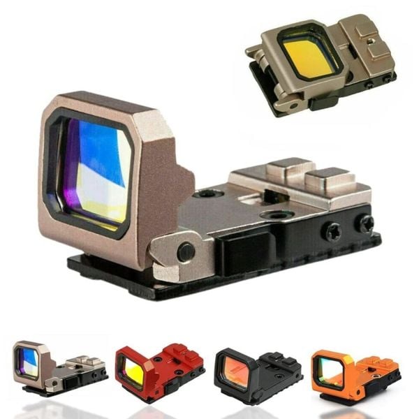 SOTAC Flipdot Reflex Optic 1x22mm 3 MOA Red Dot Sight Pembe Nişangah - VISM-PINK